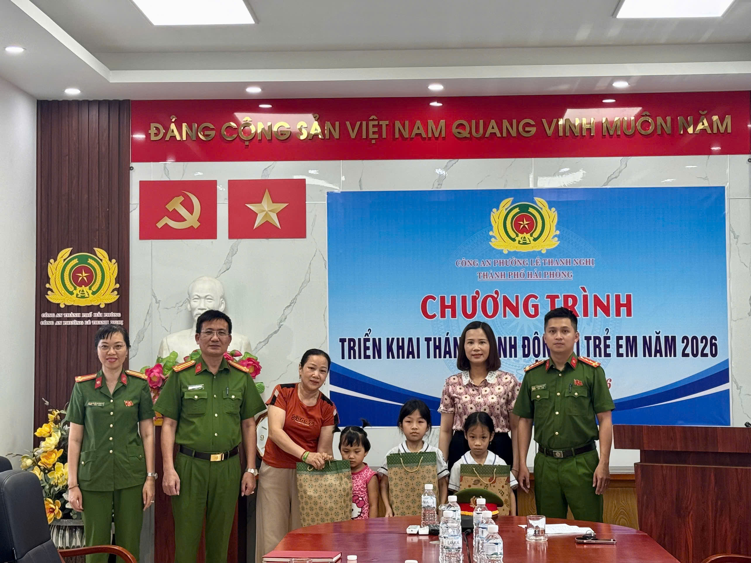 Công an phường Lê Thanh Nghị: Lan tỏa hình ảnh đẹp người chiến sĩ Công an nhân dân